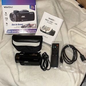 Vivitar 4K Digital Camcorder with Accessories